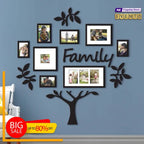Family Frames Tree 3D Wooden Wall