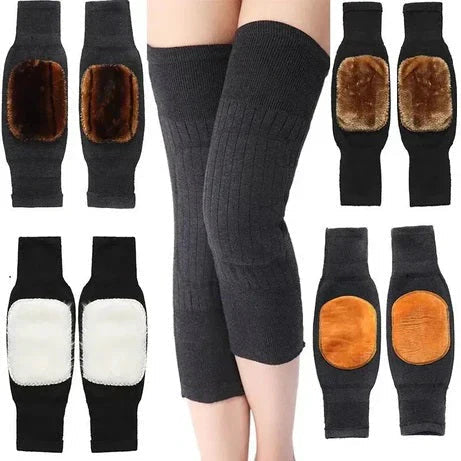 Knee Warmer - Woolen Blend Thermal Leg Warmers