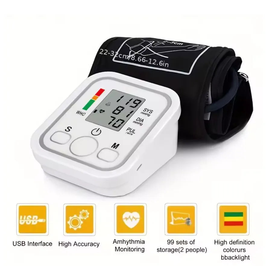 Digital Blood Pressure Monitor (FREE Delivery)