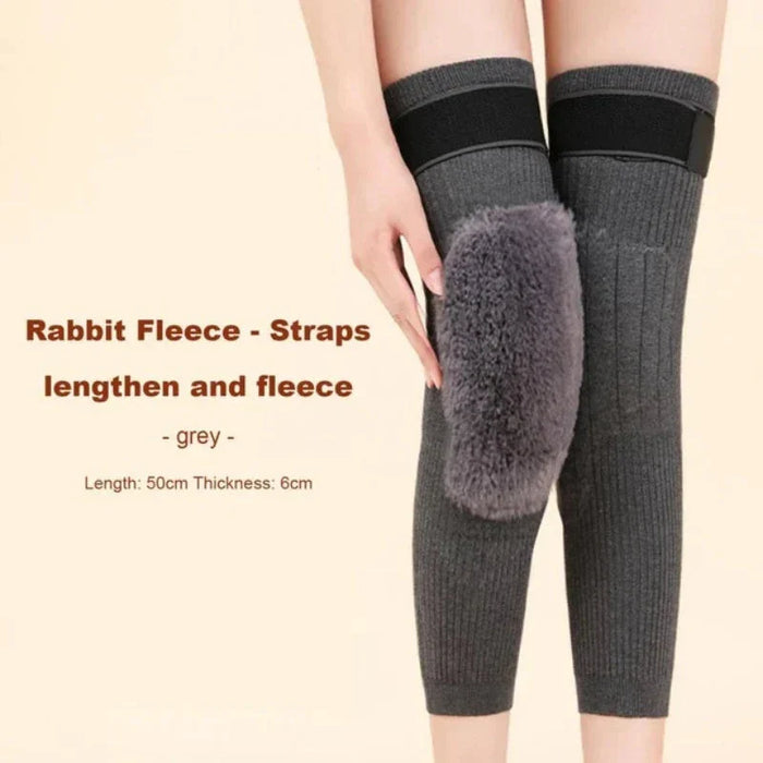 Knee Warmer - Woolen Blend Thermal Leg Warmers