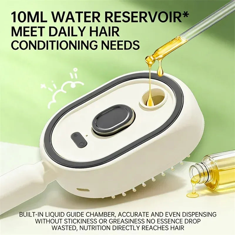 Electric Spray & Anti-Frizz Massage Comb for Smooth Hair & Pet Grooming (Free Delivery)