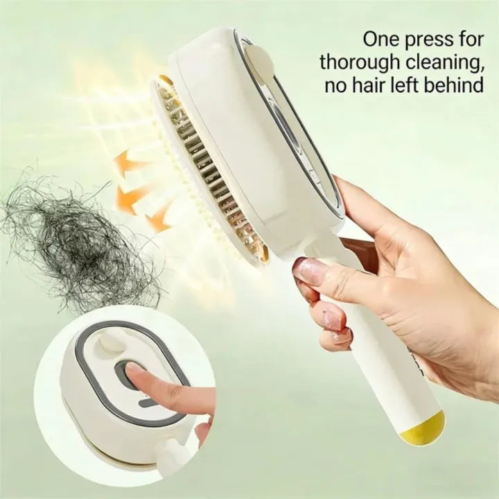 Electric Spray & Anti-Frizz Massage Comb for Smooth Hair & Pet Grooming (Free Delivery)