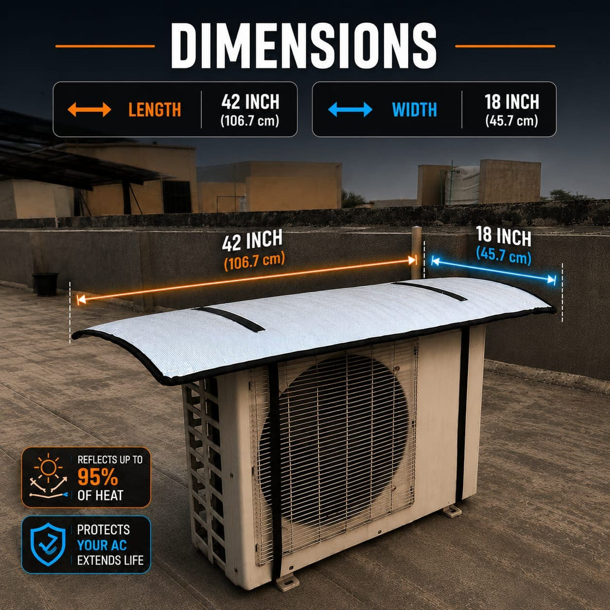 AC Heat Shield Cover