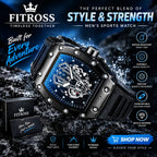 Premium Tourbillon Barrel Shape Men Watch