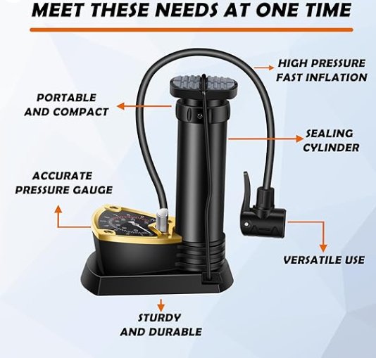 High Pressure Foot Air Pump
