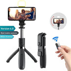 Multifunctional Portable Bluetooth Wireless Integrated Selfie Stick & Tripod
