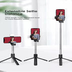 Multifunctional Portable Bluetooth Wireless Integrated Selfie Stick & Tripod